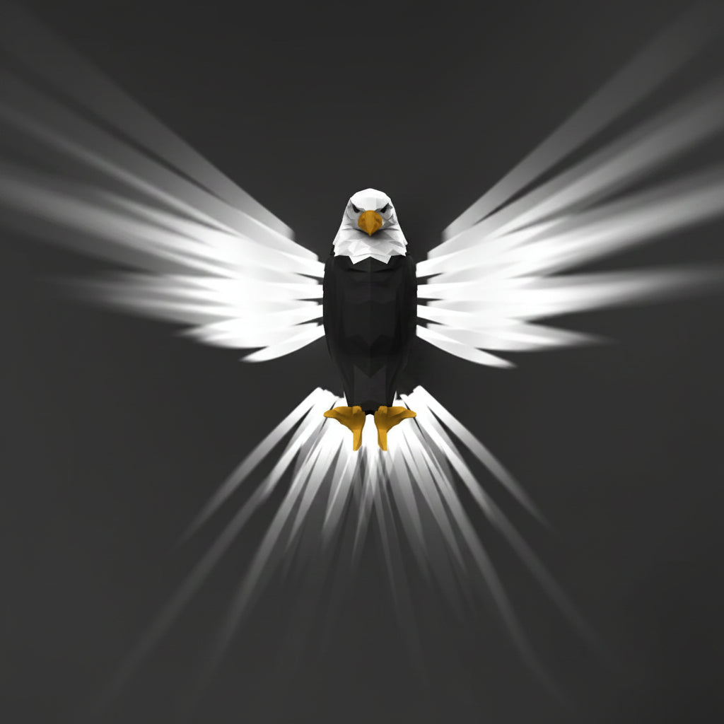 Black Eagle Lamp